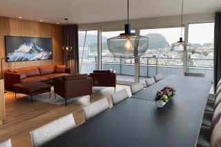 Presidential suite på Scandic Parken i Ålesund