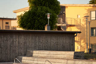 Basseng terrasse hotell Scandic Visby