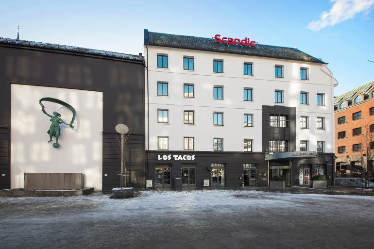 Fasade, Scandic Oslo City