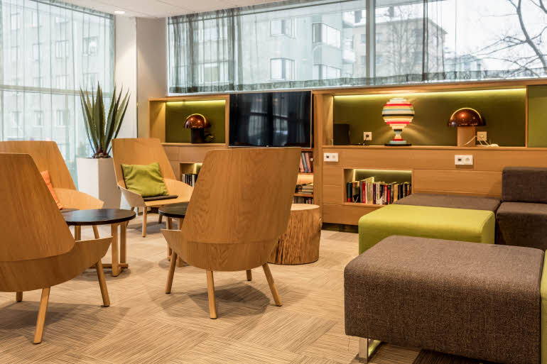 Lobby hotell Scandic Meilahti 