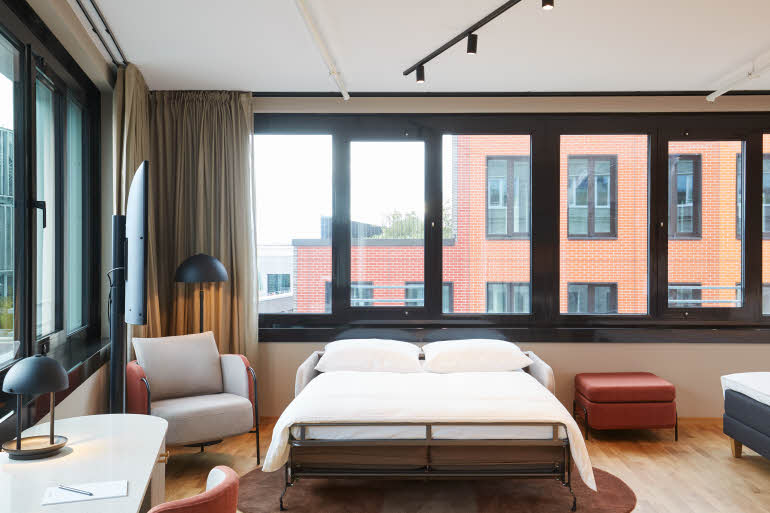 Family Four sofa bed Scandic München Macherei