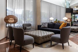 Lobby in Scandic Jyvaskyla Station hotel