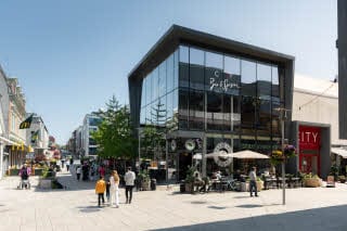 Fasade hotell Scandic City Fredrikstad
