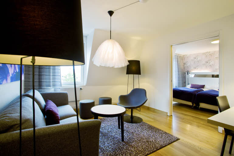 Rom Master Suite hotell Scandic Winn