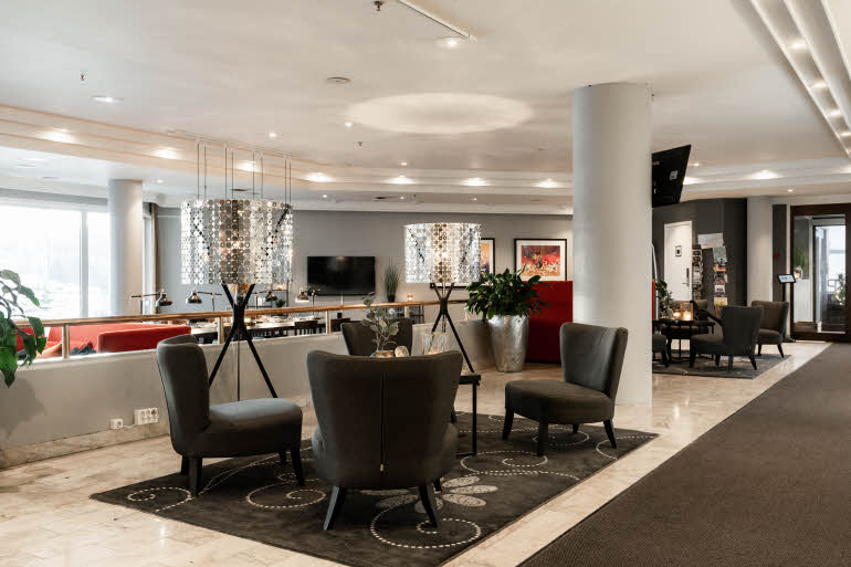 lobby på scandic kristiansund