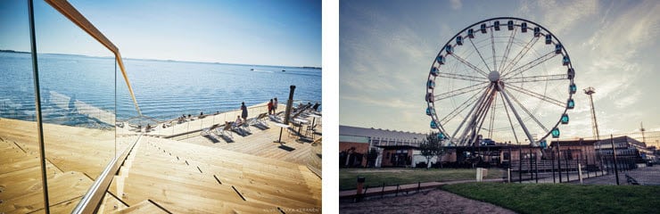 Löyly og Helsinki SkyWheel-bilderettigheter VisitFinland/Pekka Keränen og Ari-Pekka Darth