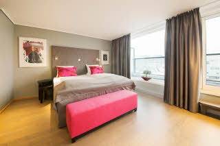 Dobbeltseng i Junior Suite, Scandic Nidelven