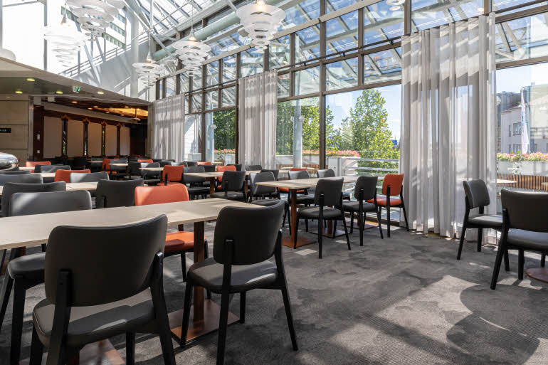 Atrium room in Scandic Jyvaskyla Station hotel