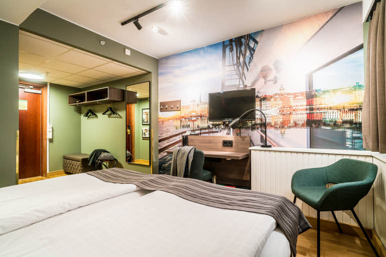 Cabin-rom seng Scandic Sjöfartshotellet