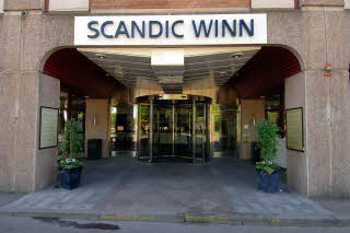 Scandic Winn, Entrance, Exterior