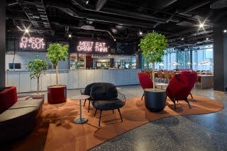 lobby og resepsjon scandic örebro central