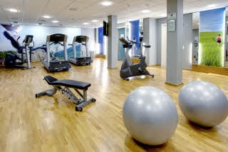 Treningsrom hotell Scandic Aalborg Øst