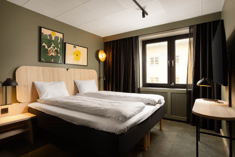 Juniorsuite på Scandic Neptun