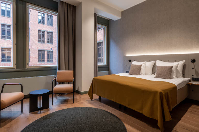 Standardrom hotell Scandic Helsinki Hub