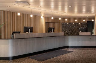 reception at scandic waskia in vaasa