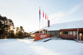 Hotellfasade, Scandic Karasjok