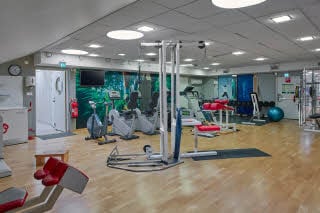 Treningsrom hotell Scandic CH