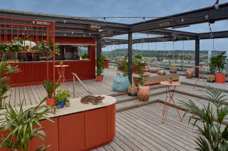 Terrasse på scandic göteborg central