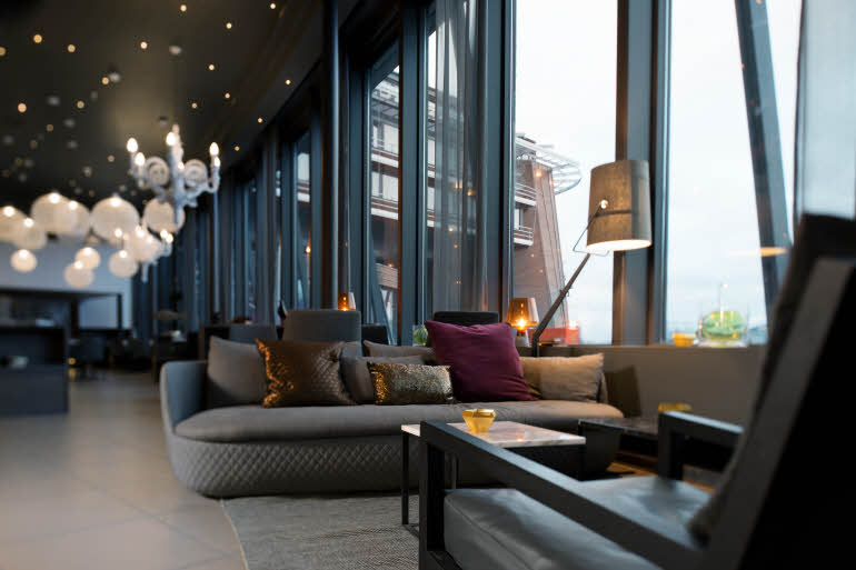 Lobbyinteriør, Scandic Ishavshotel