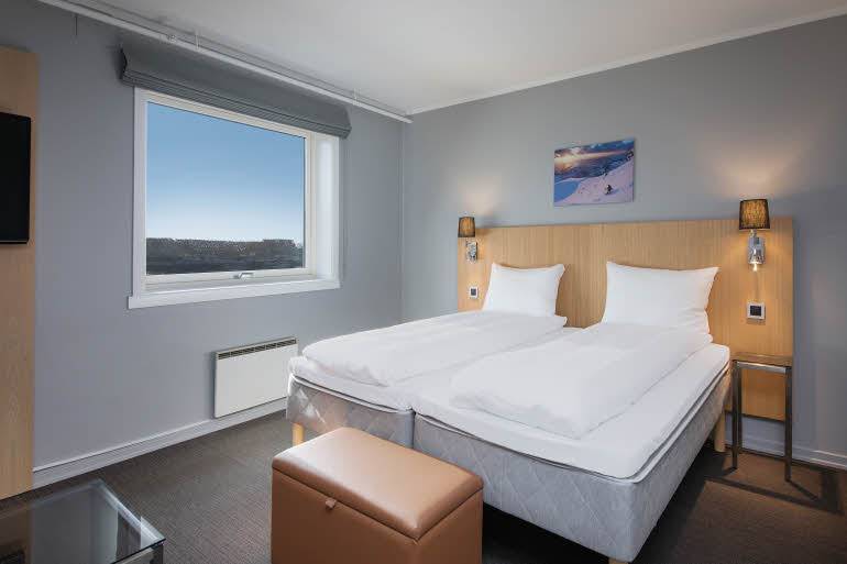 Standardrom med 2 enkeltsenger Scandic Vestfjord Lofoten