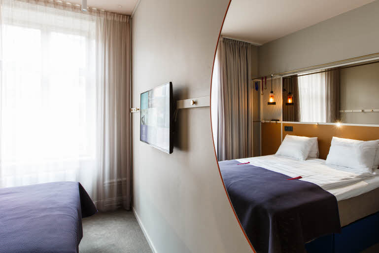 Standardrom hotell Scandic No 53 Stockholm