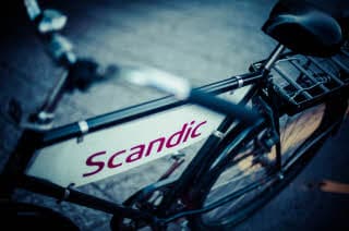 details of Scandic Linkoping Vast bicycle