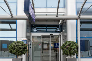 facade of scandic helsinki airport in finland