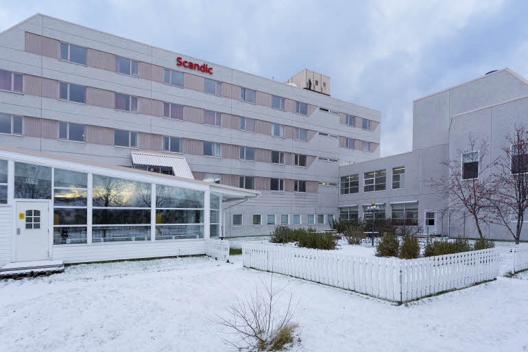 Hotelletfasade, Scandic Kirkenes