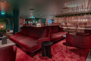 lobby and bar living room marski by scandic hotel helsinki city centre finland