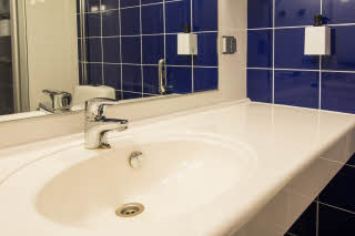 Room Twin Cabin Bathroom