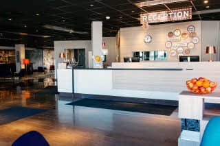 Scandic Elmia, resepsjon