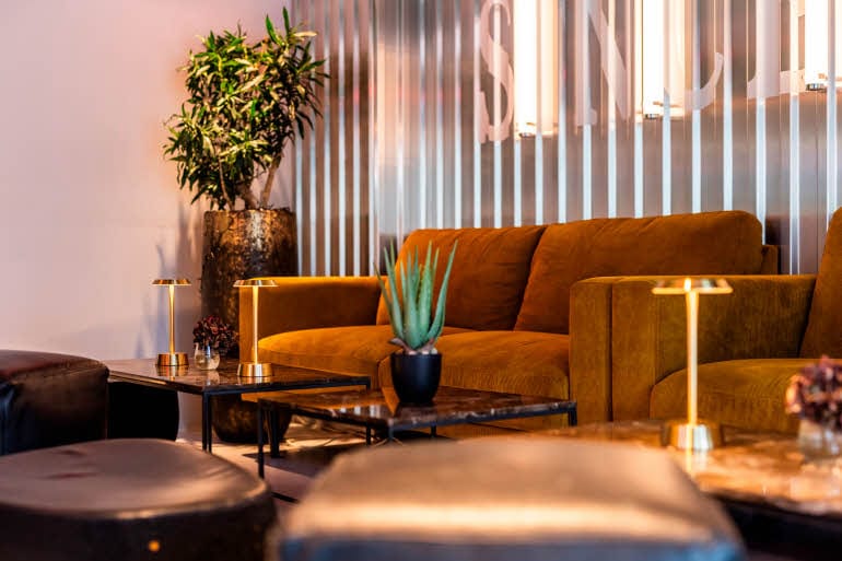 bar at scandic webers in copenhagen