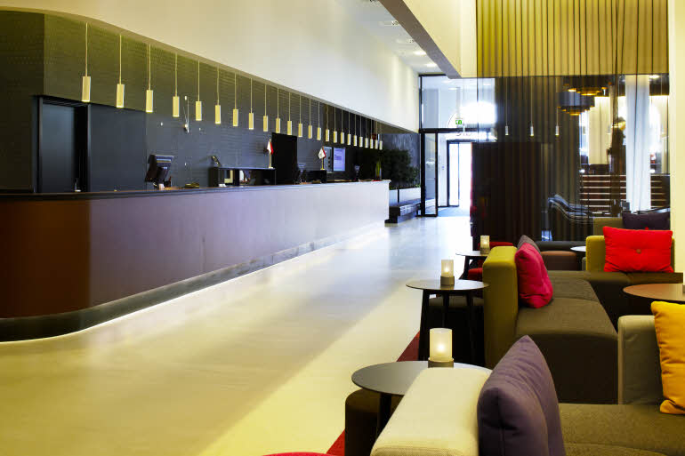 Resepsjon hotell Scandic Aarhus City