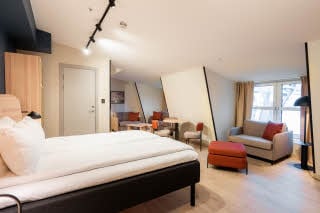 Junior suite på Scandic Torget i Bergen