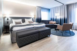room superior plus at scandic jyvaskyla station in finland