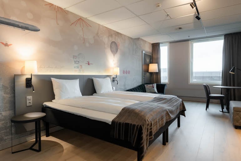 Twin superior rom på scandic byporten