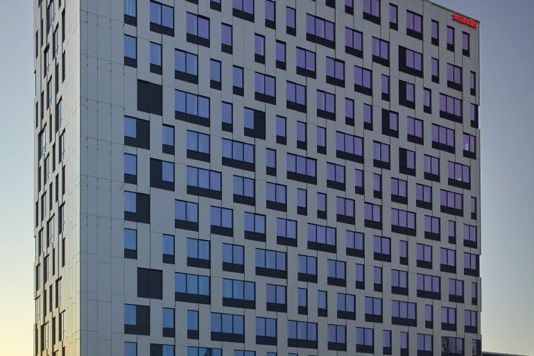 Fasade hotell Scandic Örebro Central