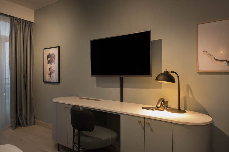 Arbeidsplass i standardrom