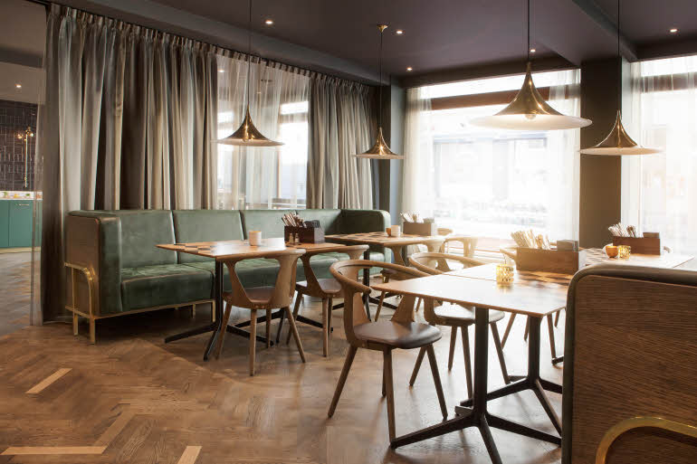 Restaurantinteriør, Scandic St. Olavs plass