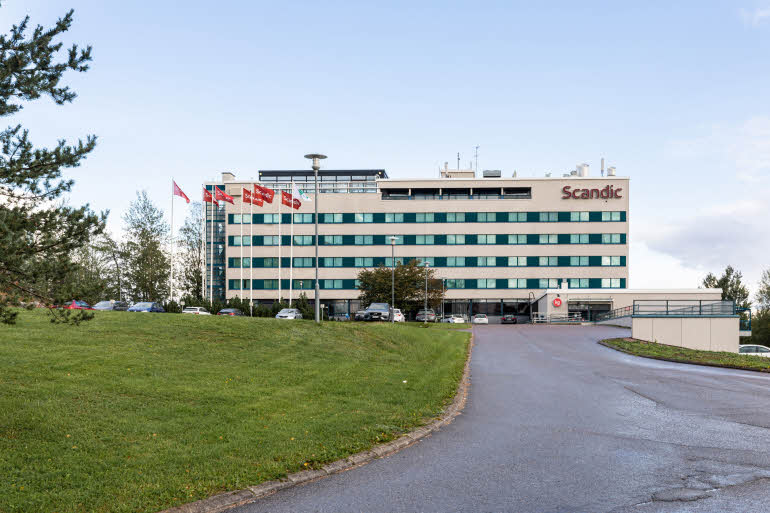 Fasade hotell Scandic Espoo