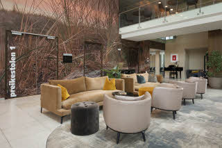 pauseområde på scandic stavanger airport 