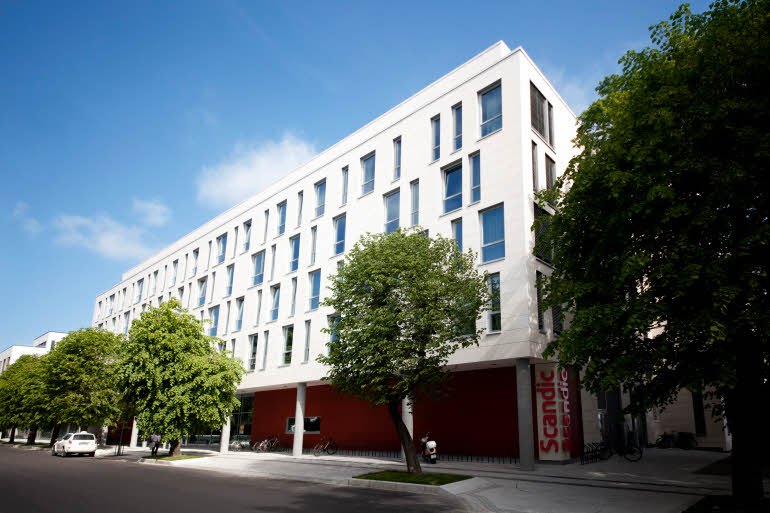 Hotellfasade, Scandic Kristiansand Bystranda