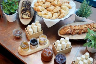breakfast at Scandic Hamburg Emporio