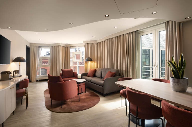 Stue i juniorsuite