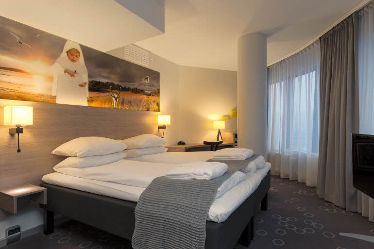 Dobbeltseng i Superior Extra-rom, Scandic Narvik