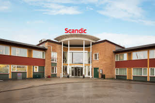 Hotellfasade, Scandic Gardermoen