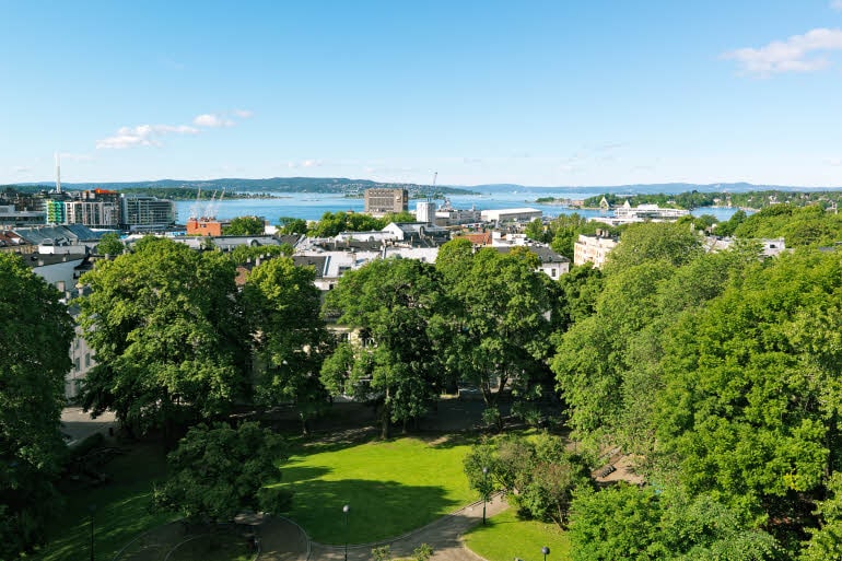 Utsikt over hotellets omgivelser, Scandic Solli
