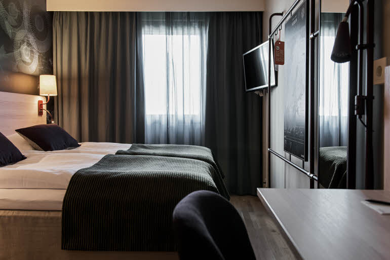 Senger i Standardrom hotell Scandic Täby