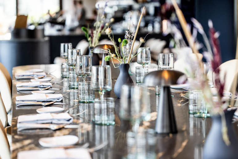 restaurantbord scandic spectrum i copenhagen 