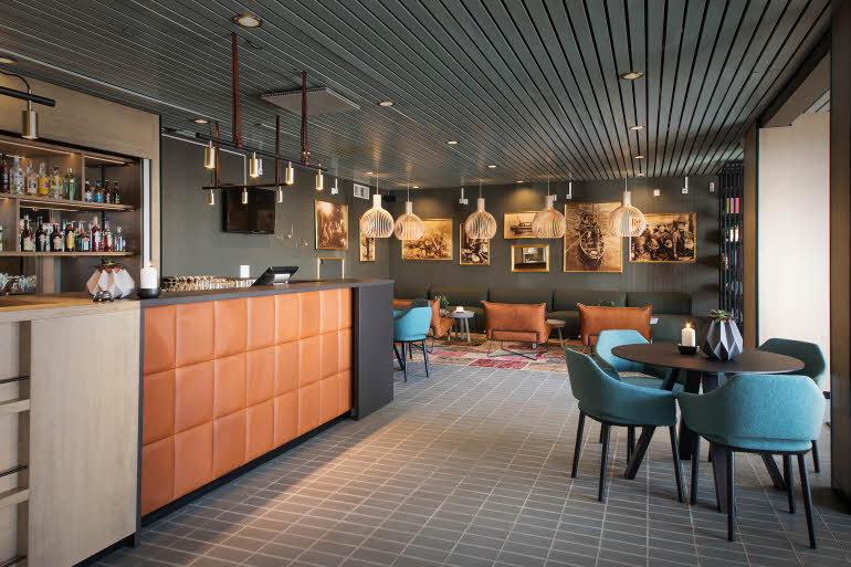 Lobbybar hotell Scandic Vestfjord Lofoten